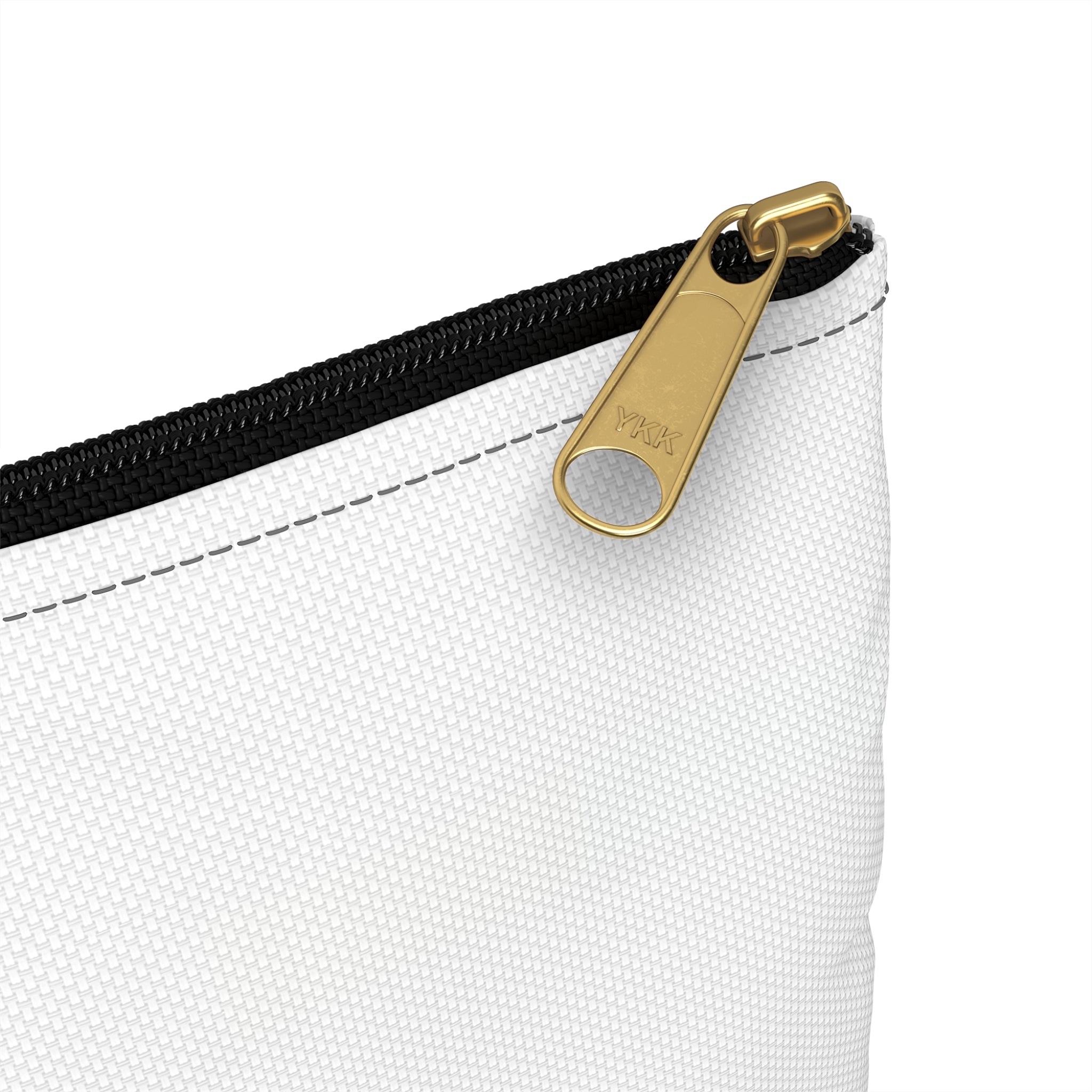 Nautical Chevron Accessory Pouch — Navy & White Sailor Makeup Bag