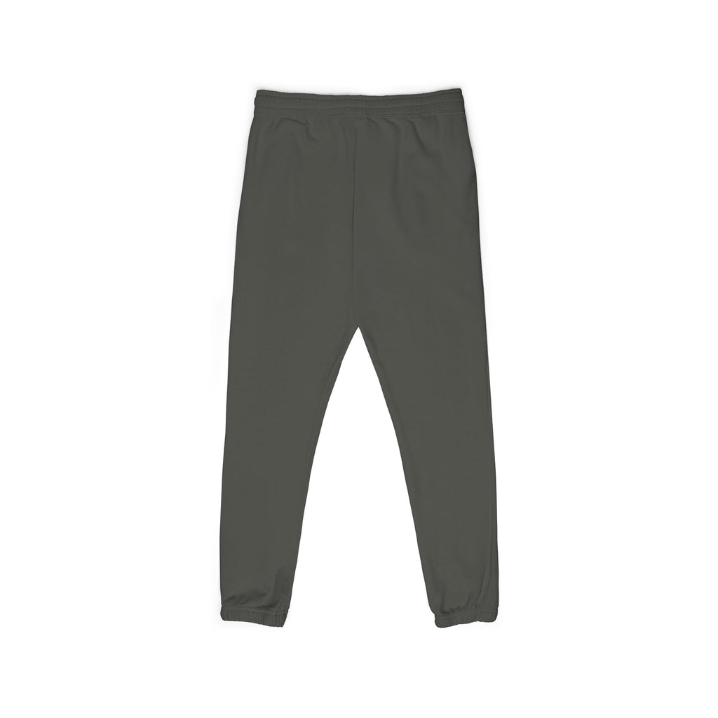 Geo Patch Sweatpants — Minimal Pixel Cross Joggers