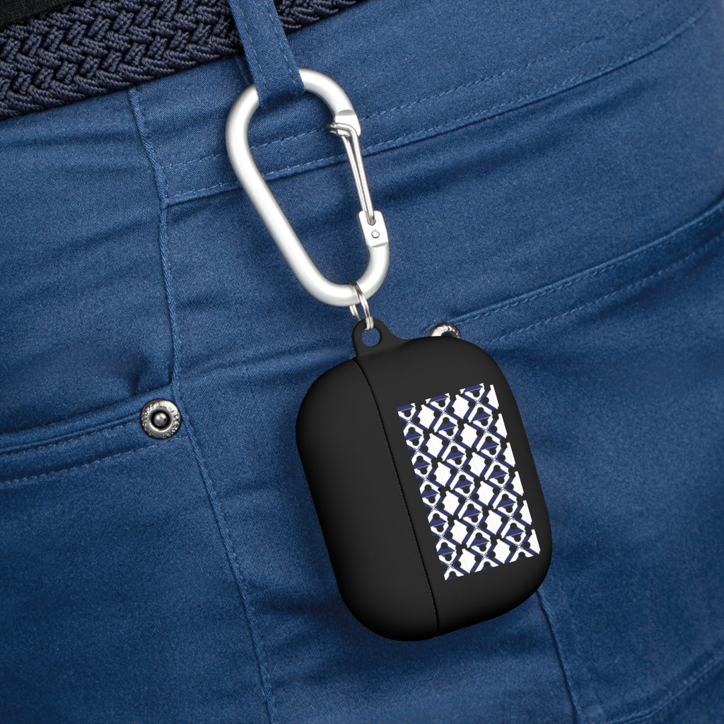 XT9 Blue Tile Pattern AirPods Case