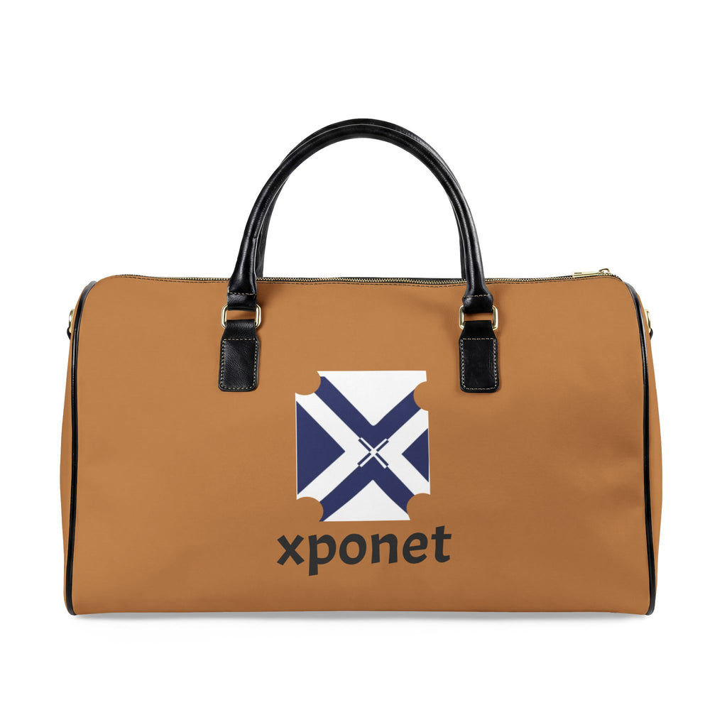 Faux Leather Travel Bag