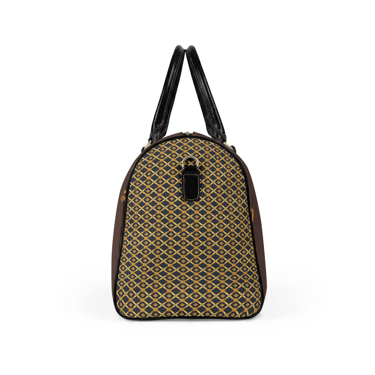 Faux Leather Travel Bag
