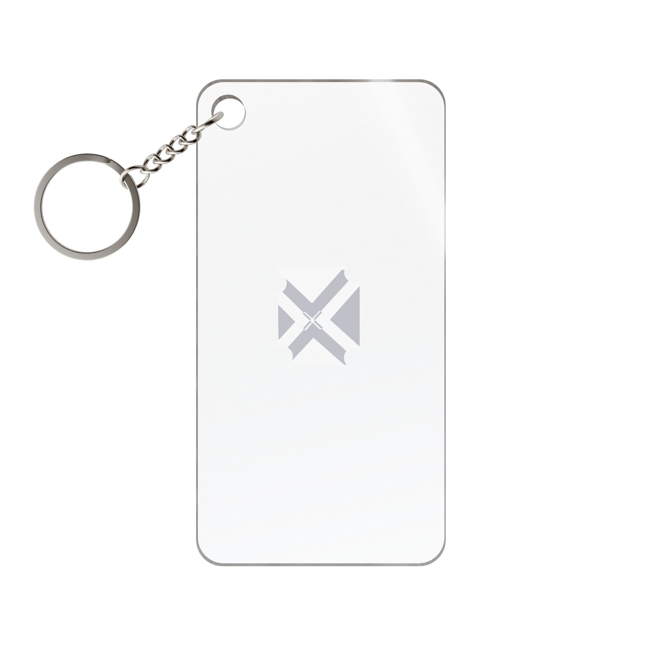 Single-Sided Printed Keychain Charm