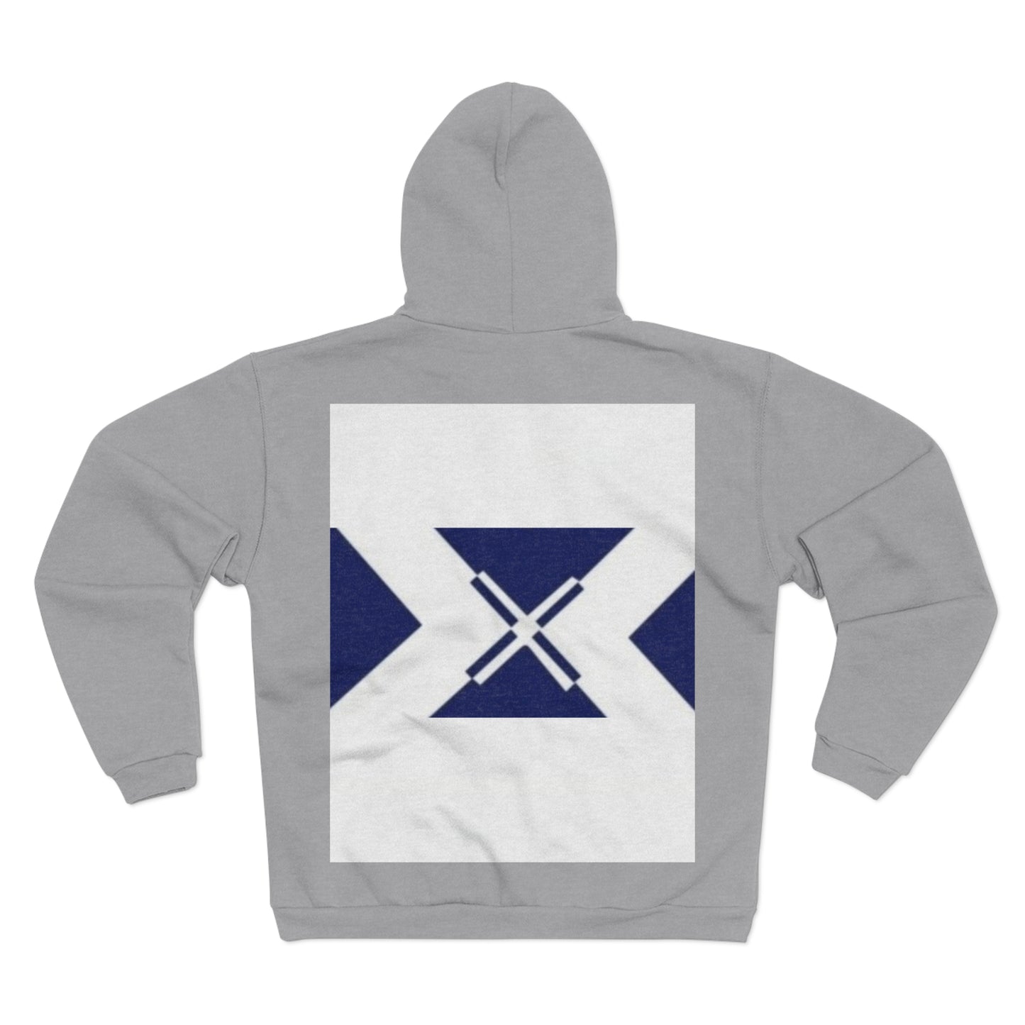 Unisex Hooded Zip Sweatshirt with Geometric Scottish Flag Design | Cozy Layer for Outdoor Adventures, Casual Wear, Gifts for Scots, [...]