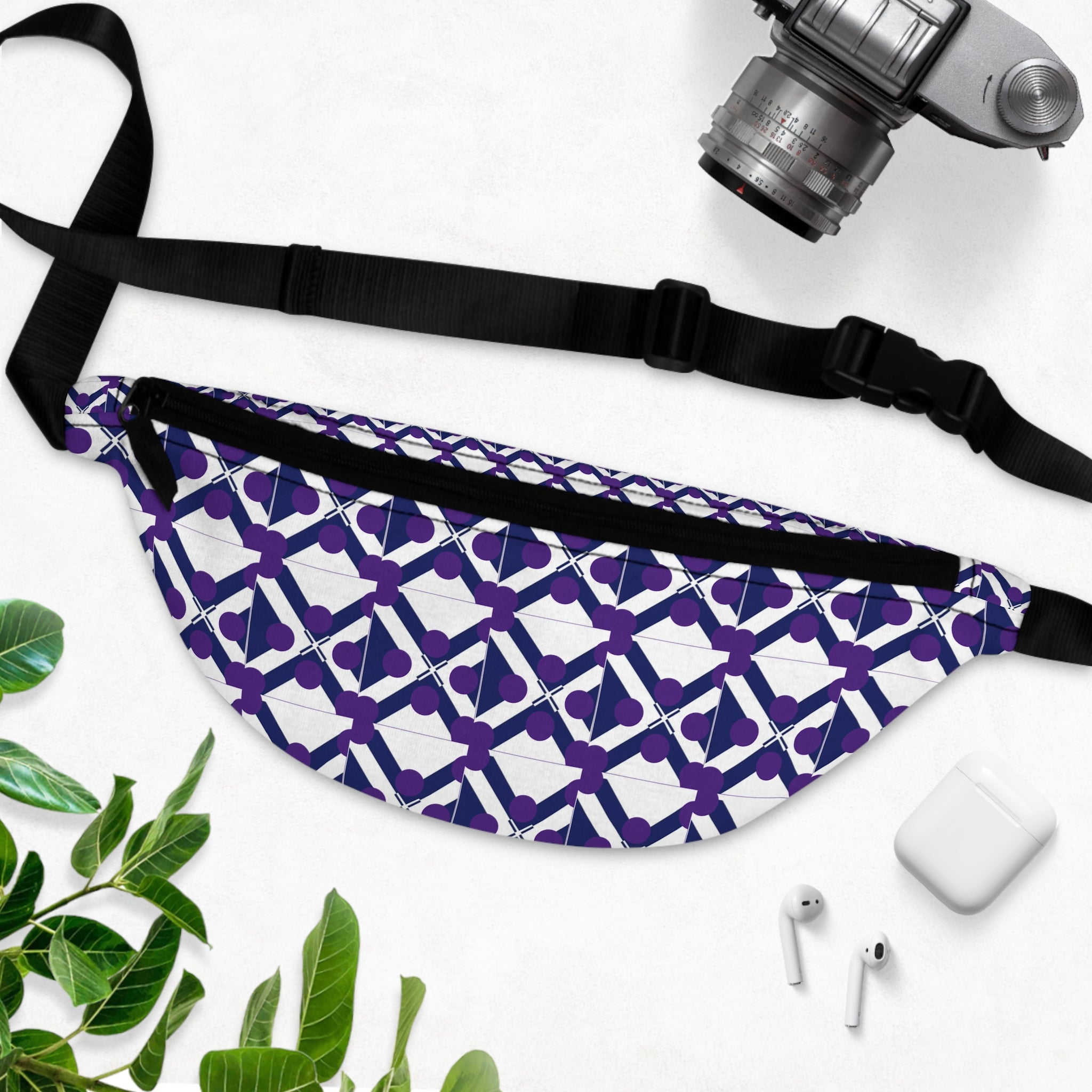 XT9 Pattern Fanny Pack — Stylish Travel Waist Bag