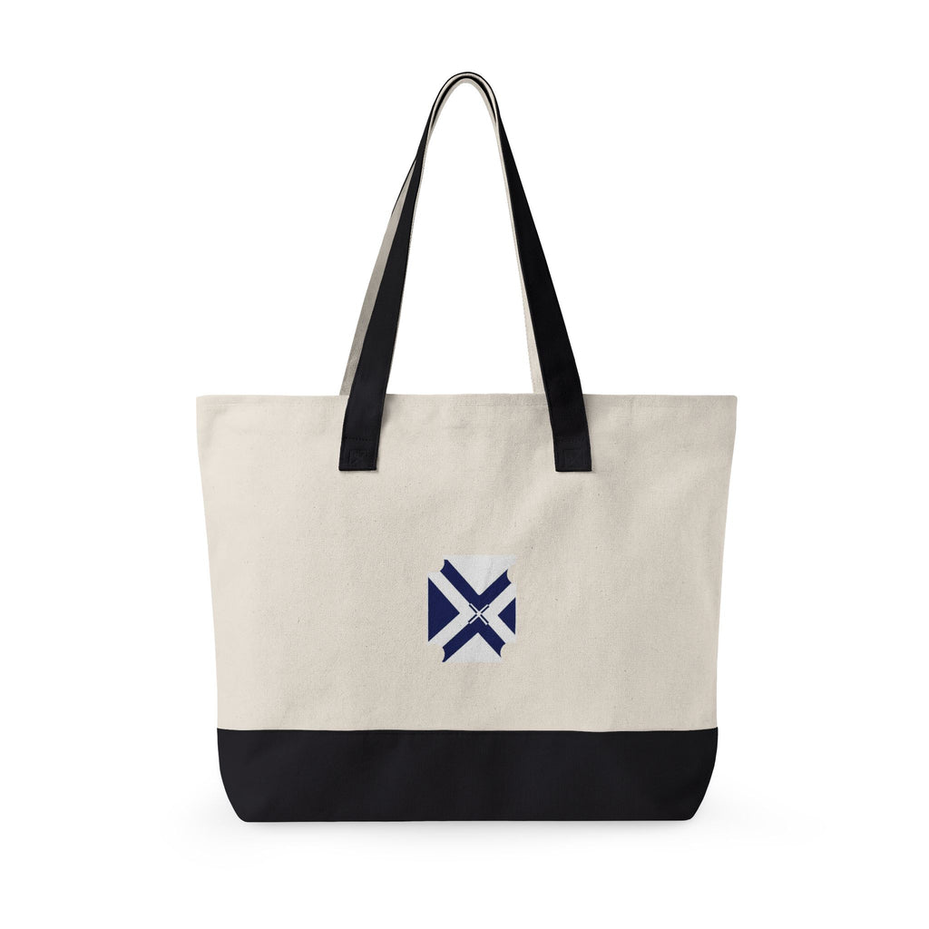 XT7 Zippered Canvas Tote — Durable Everyday Shoulder Bag
