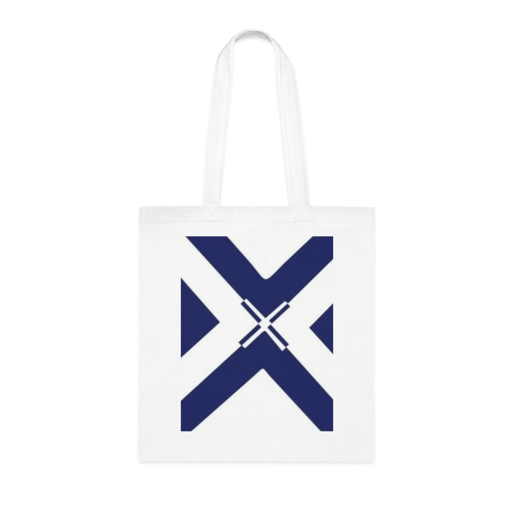 X design Cotton Tote Bag, Eco-Friendly Shopper, Beach Bag, Market Tote, Travel Companion
