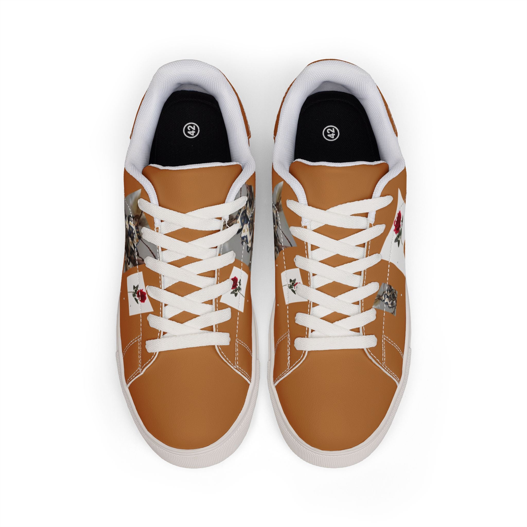 Men's Low-Top Leather Sneakers