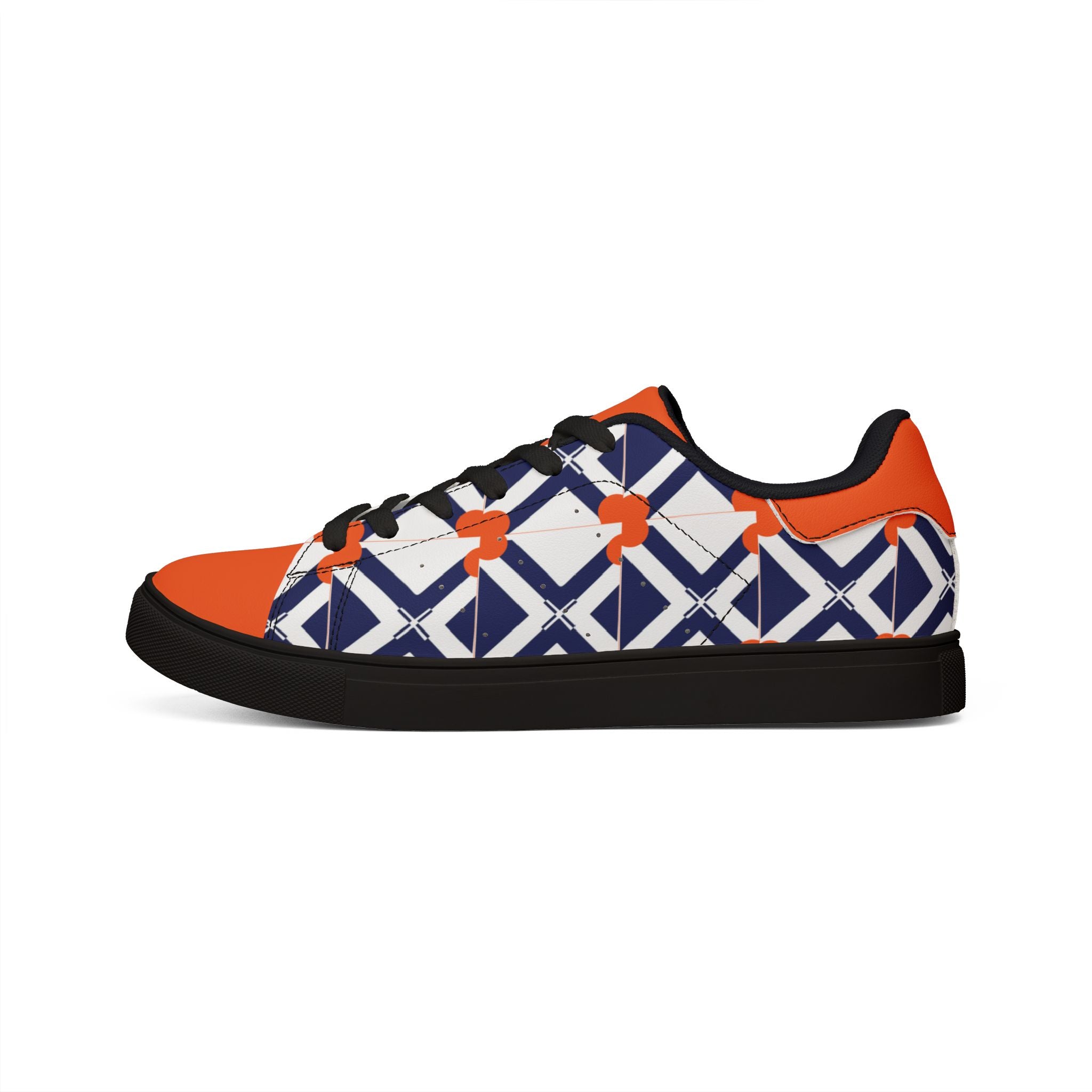 Men's Low-Top Leather Sneakers