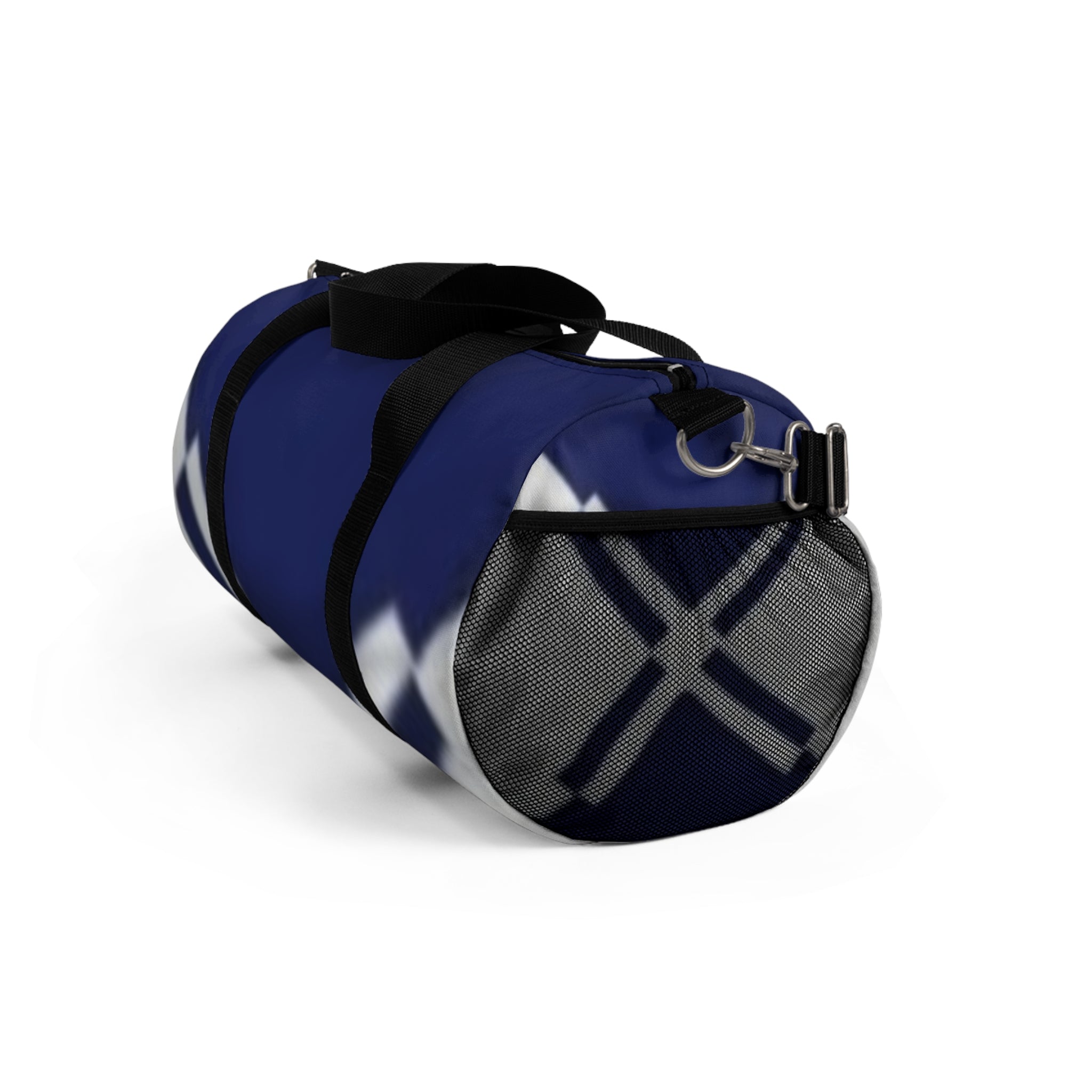 Navy Chevron Sport Duffel Bag – Travel Gym Weekend Bag