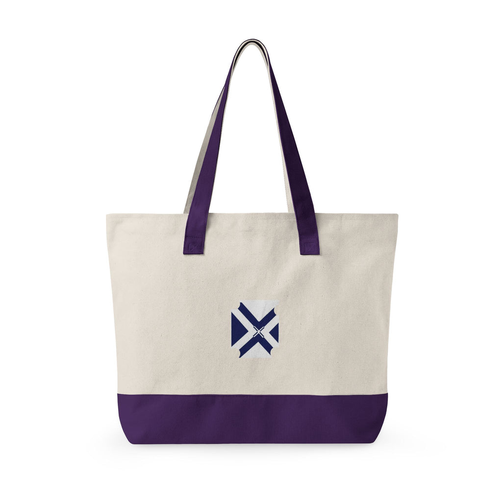 XT7 Zippered Canvas Tote — Durable Everyday Shoulder Bag