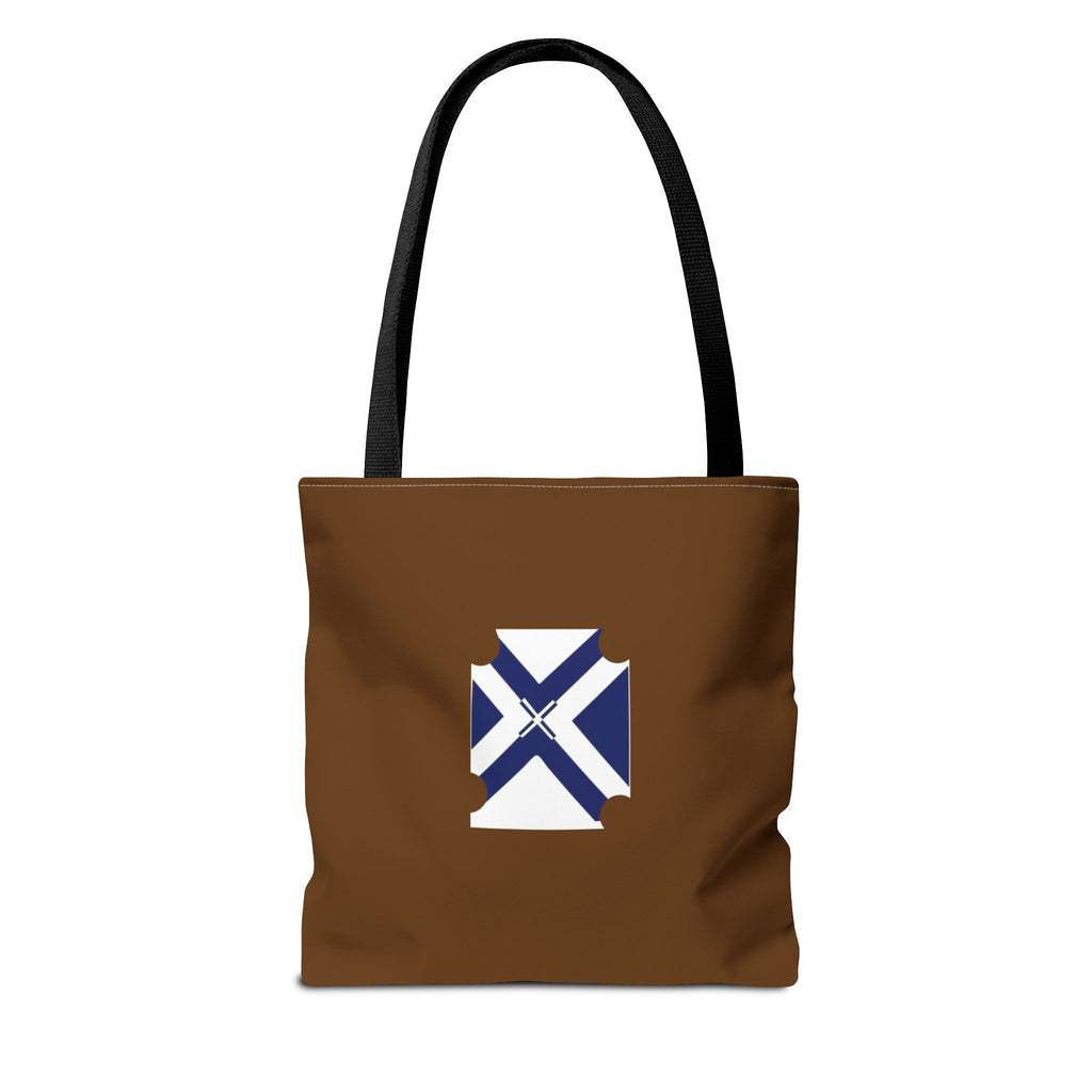 XT7 Tote Bag with Blue Cross Emblem — Casual Everyday Tote