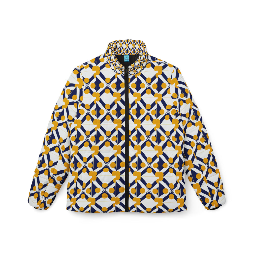 XT8 Mosaic Puffer Jacket — Women's All-Over Patterned Winter Coat