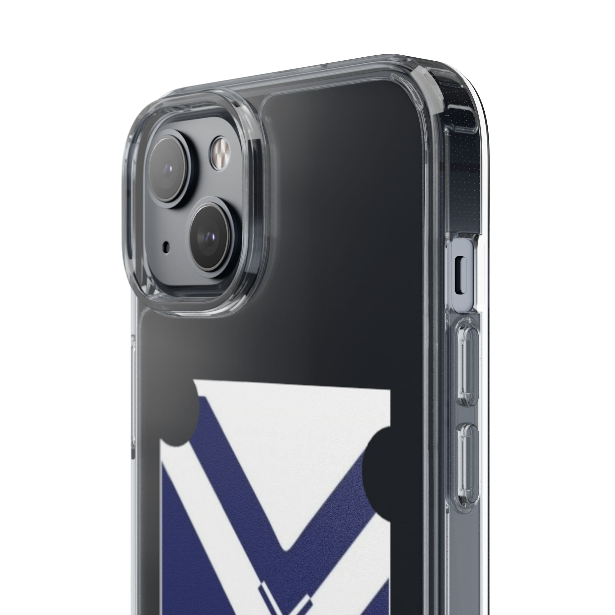 xT7 Saltire Clear Phone Case - Blue White Scottish Flag iPhone Cover