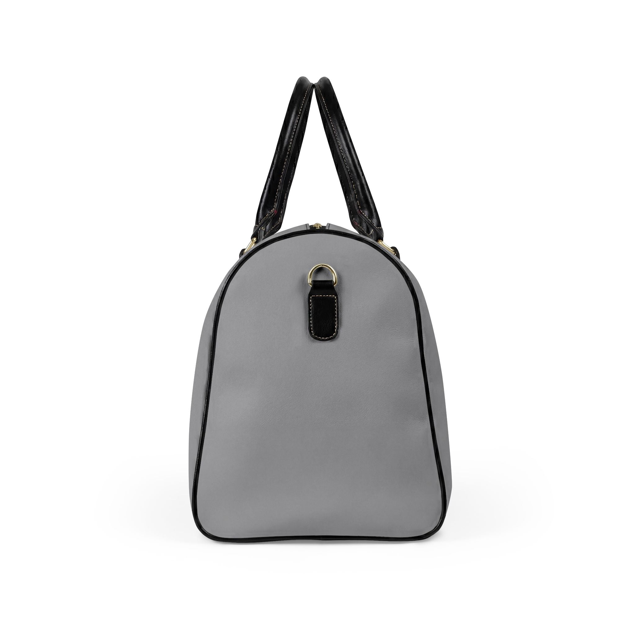 Faux Leather Travel Bag