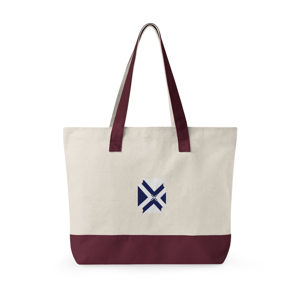 XT7 Zippered Canvas Tote — Durable Everyday Shoulder Bag