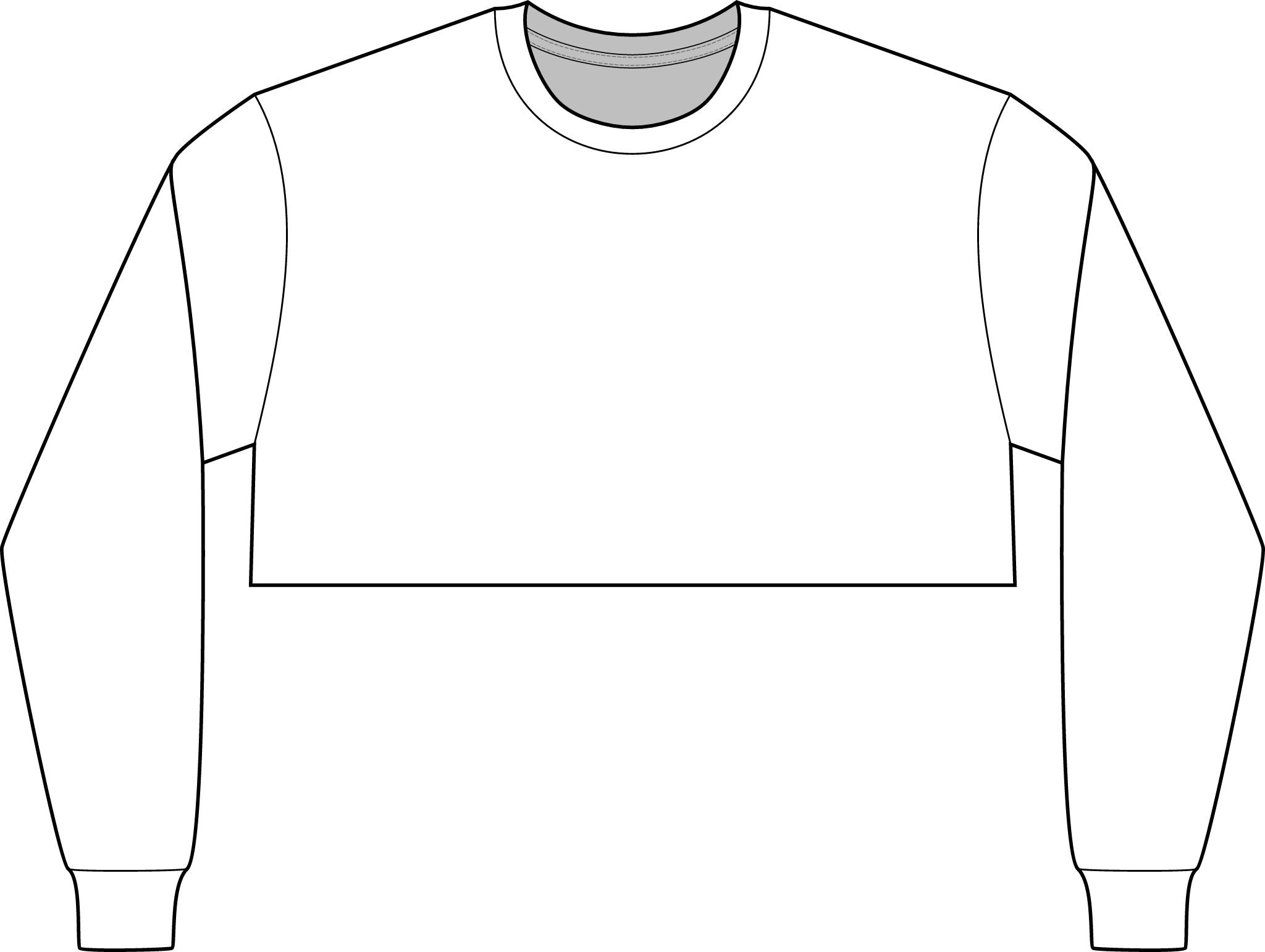 Women's FWD Fashion Crop Long Sleeve Tee