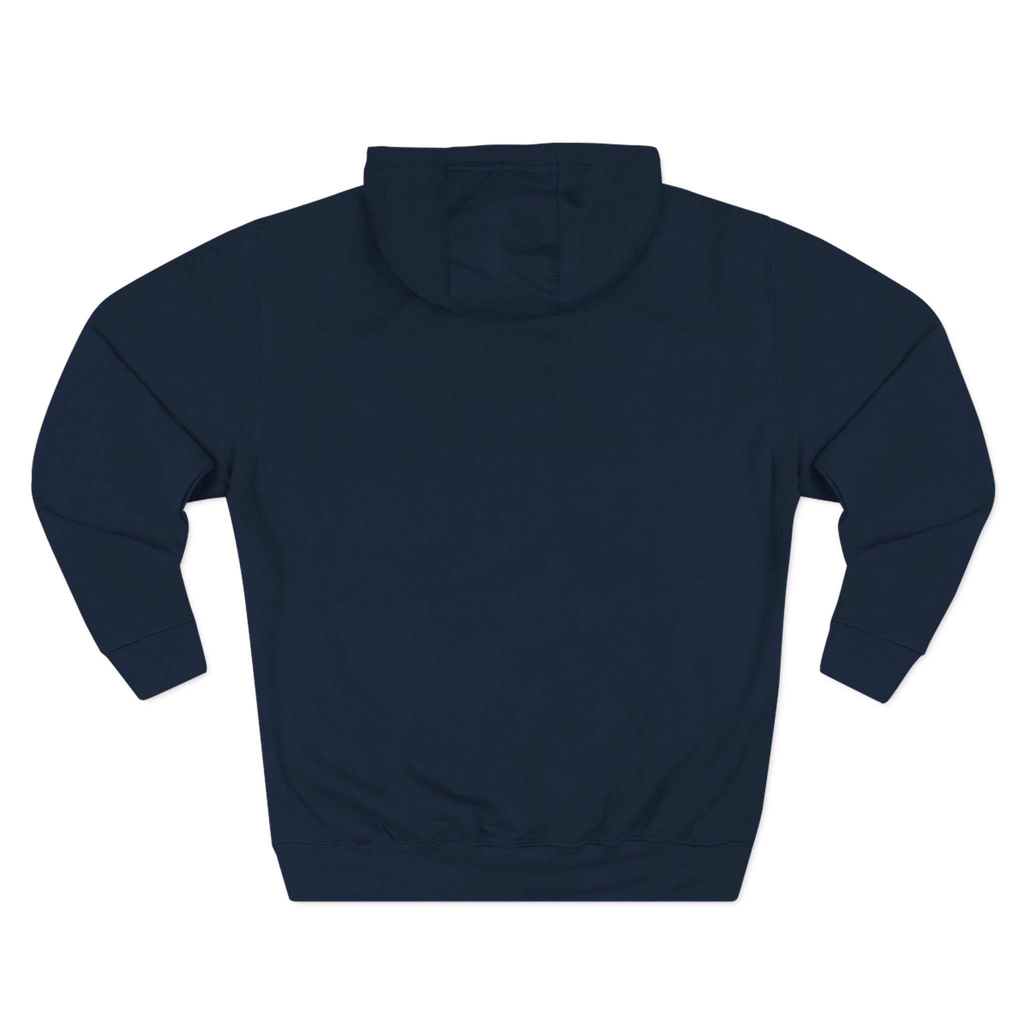 Minimalist Geometric Logo Hoodie — Small Center Chest Icon