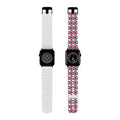 XT9 Apple Watch Band — Red, White & Blue Geometric Pattern