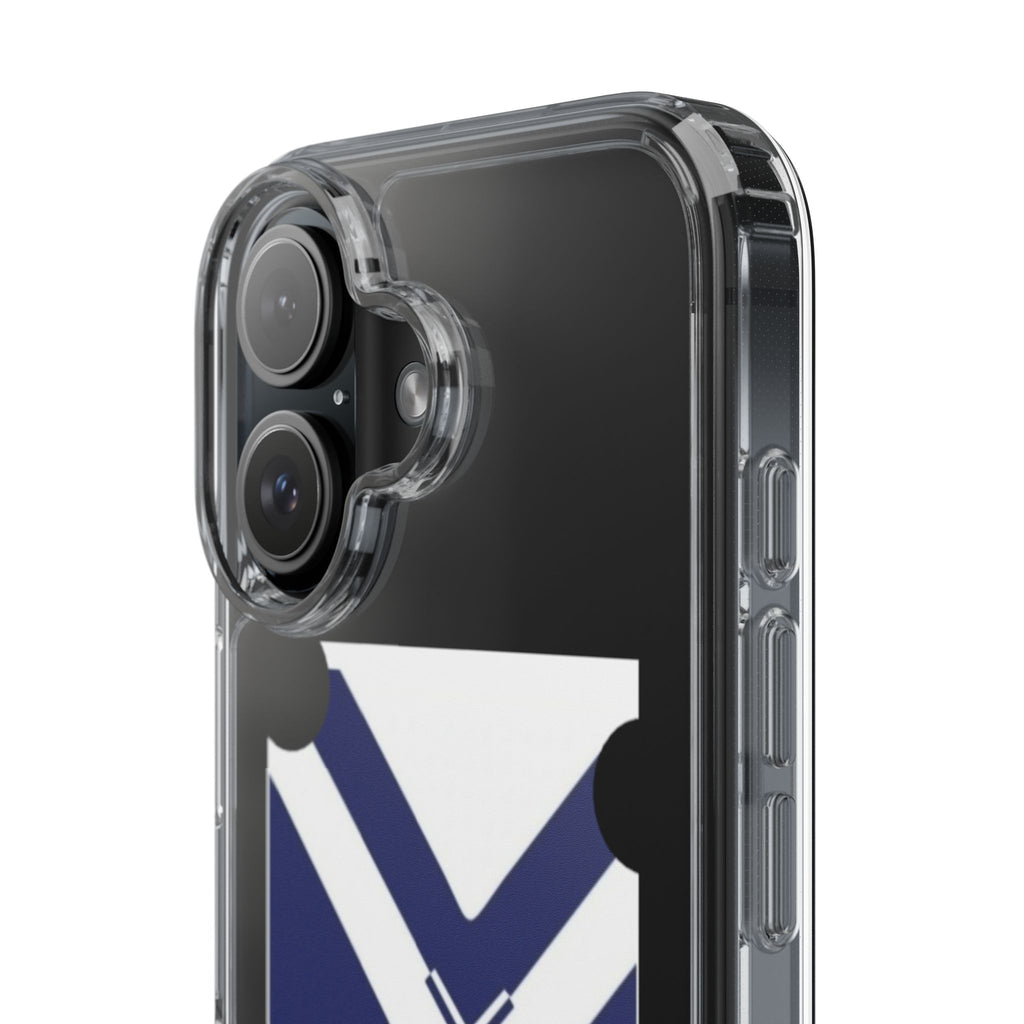 xT7 Saltire Clear Phone Case - Blue White Scottish Flag iPhone Cover