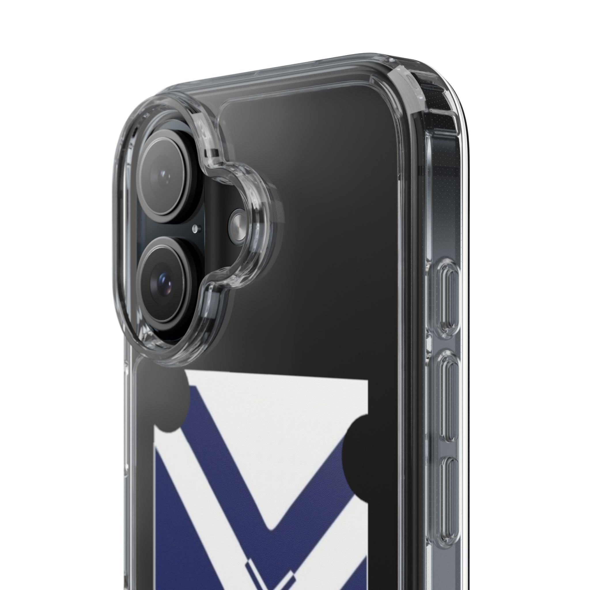 xT7 Saltire Clear Phone Case - Blue White Scottish Flag iPhone Cover