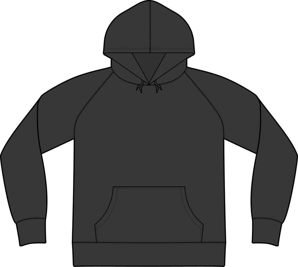 Unisex Icon Lightweight Loopback Terry Hooded Sweatshirt
