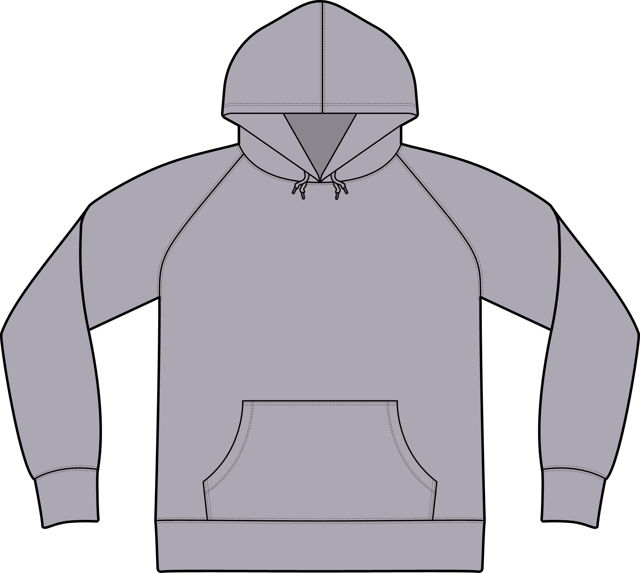 Unisex Icon Lightweight Loopback Terry Hooded Sweatshirt