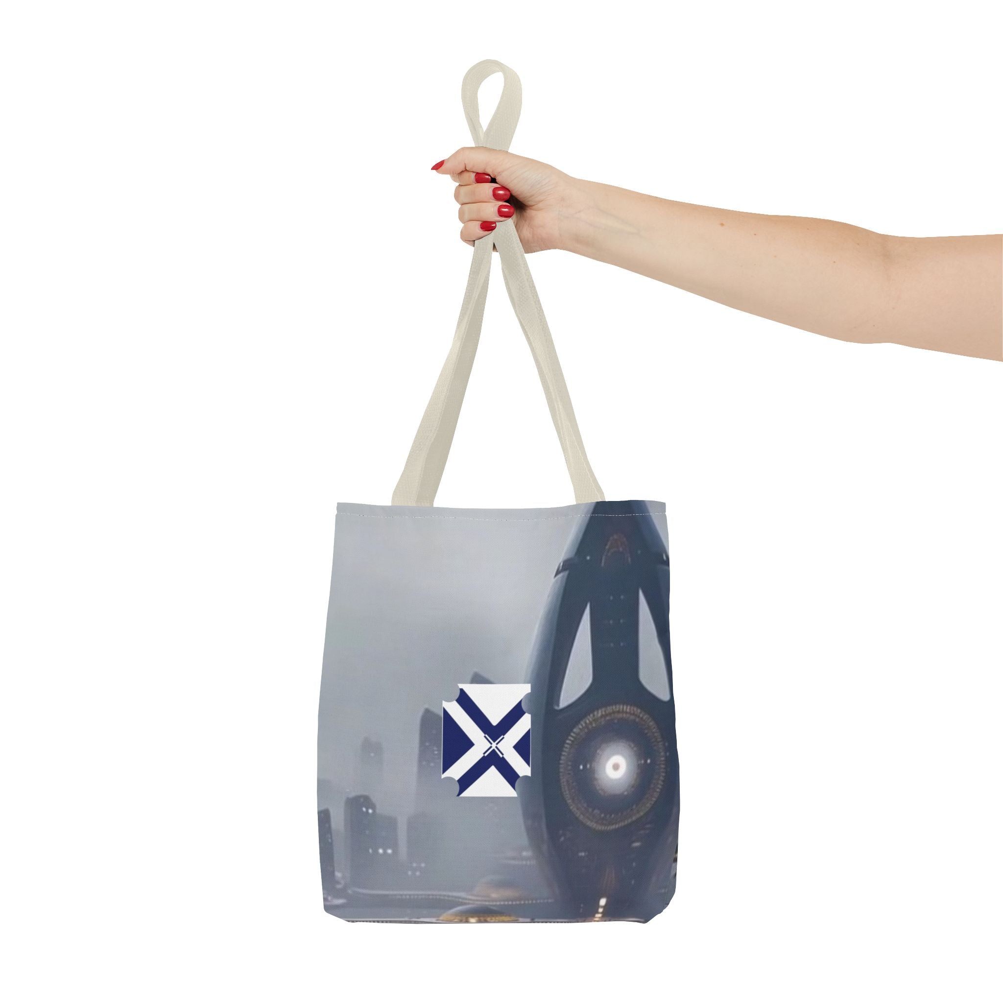 XT City Night Tote Bag — AOP Urban Skyline Design