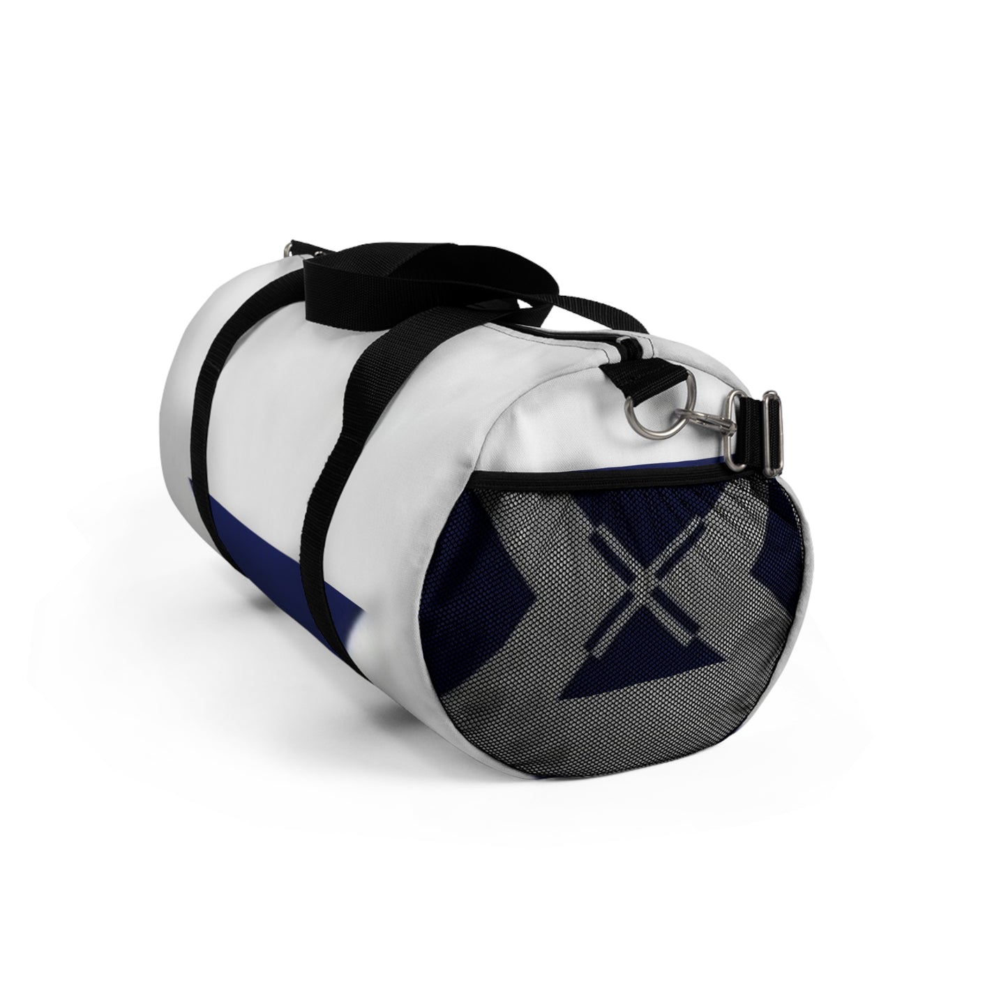 Navy Sailboat Graphic Duffel Bag — Travel Gym Weekend Tote
