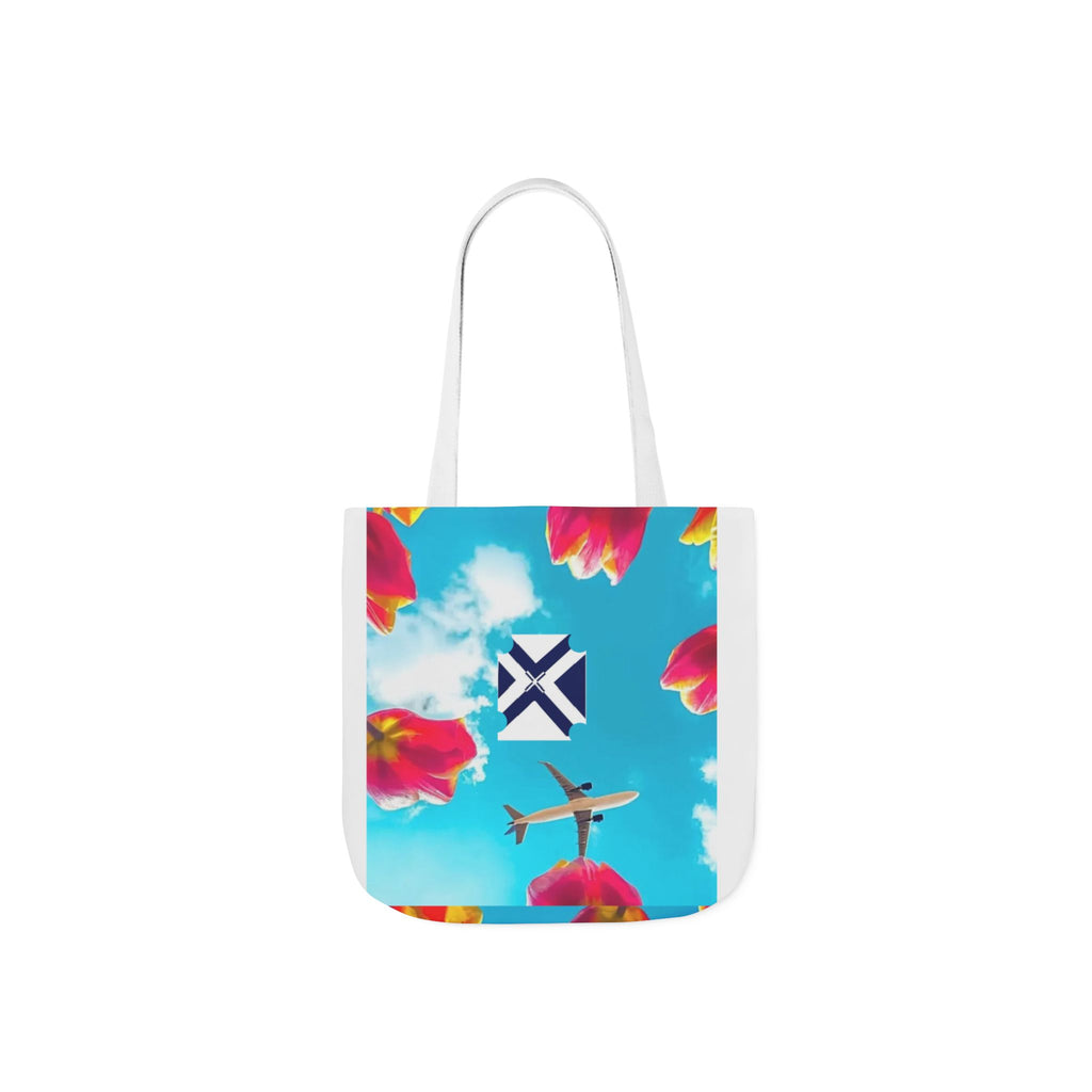 Xt Canvas Tote Bag — Minimalist Monogram Shoulder Tote
