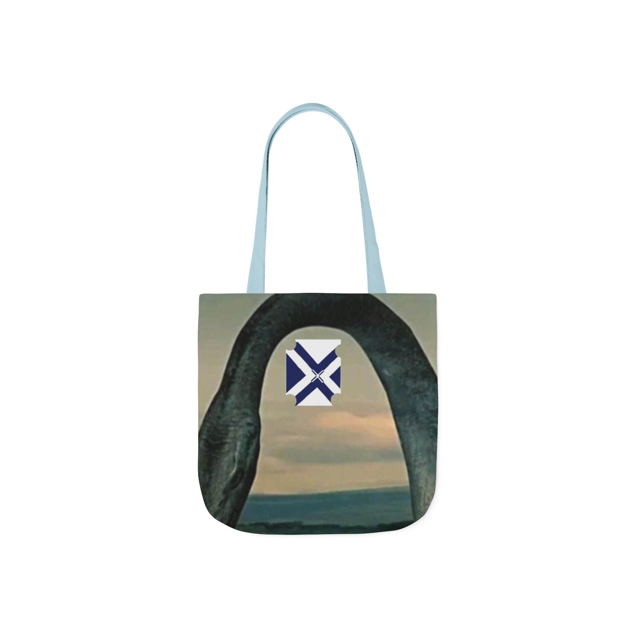 Sea Monster Canvas Tote Bag — XT Sea Monster Graphic