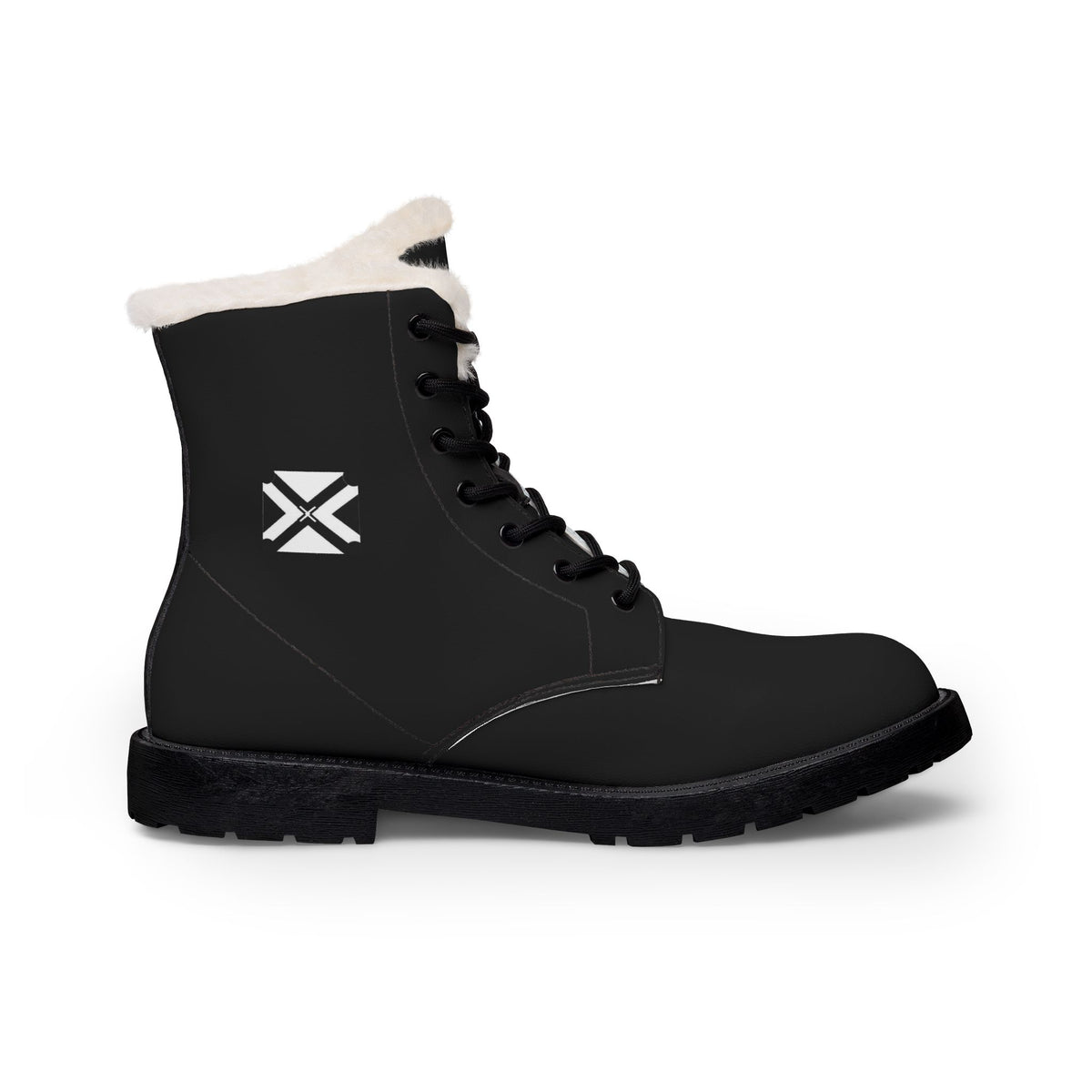 Men's Fur and Leather Boots