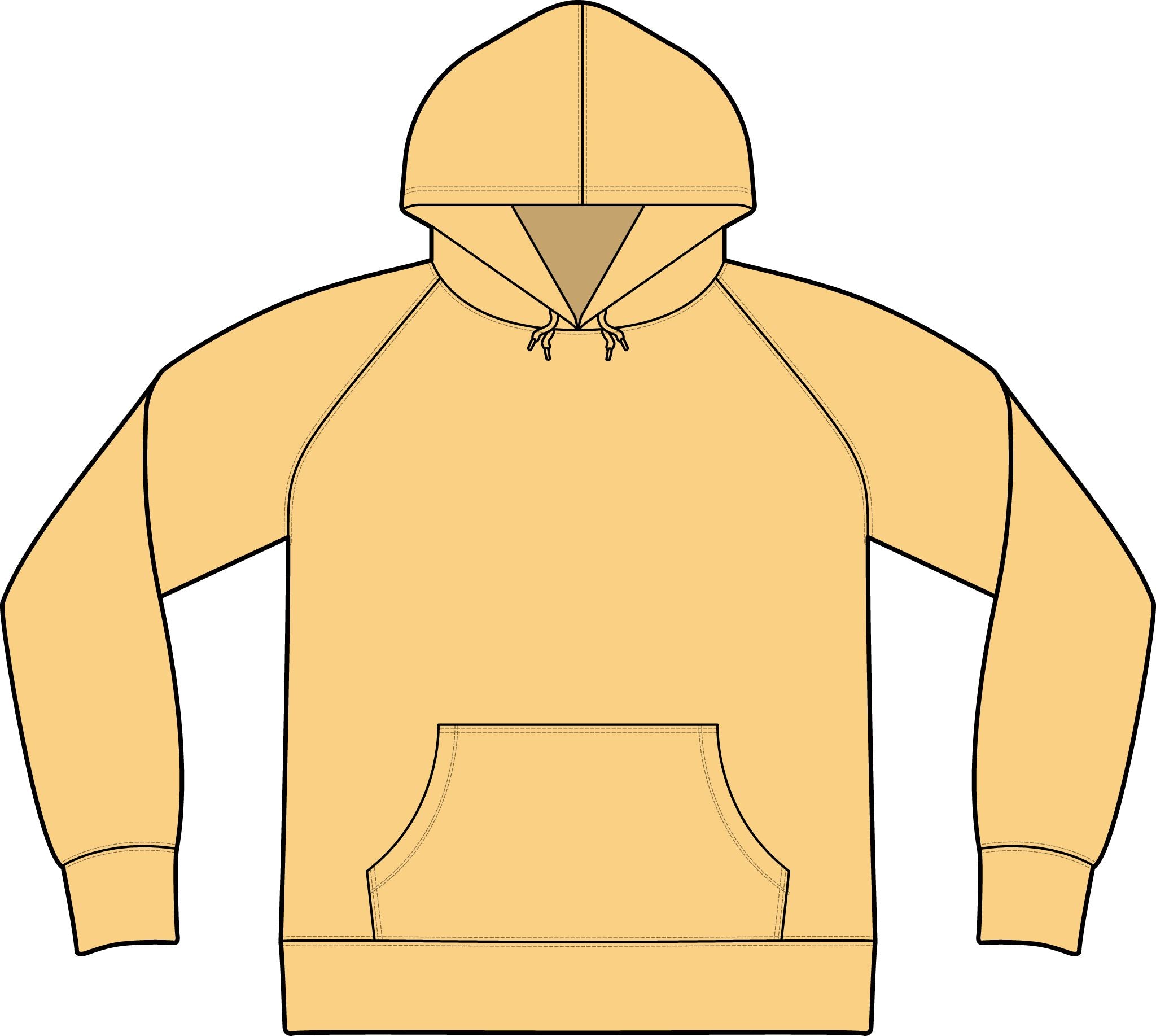 Unisex Icon Lightweight Loopback Terry Hooded Sweatshirt