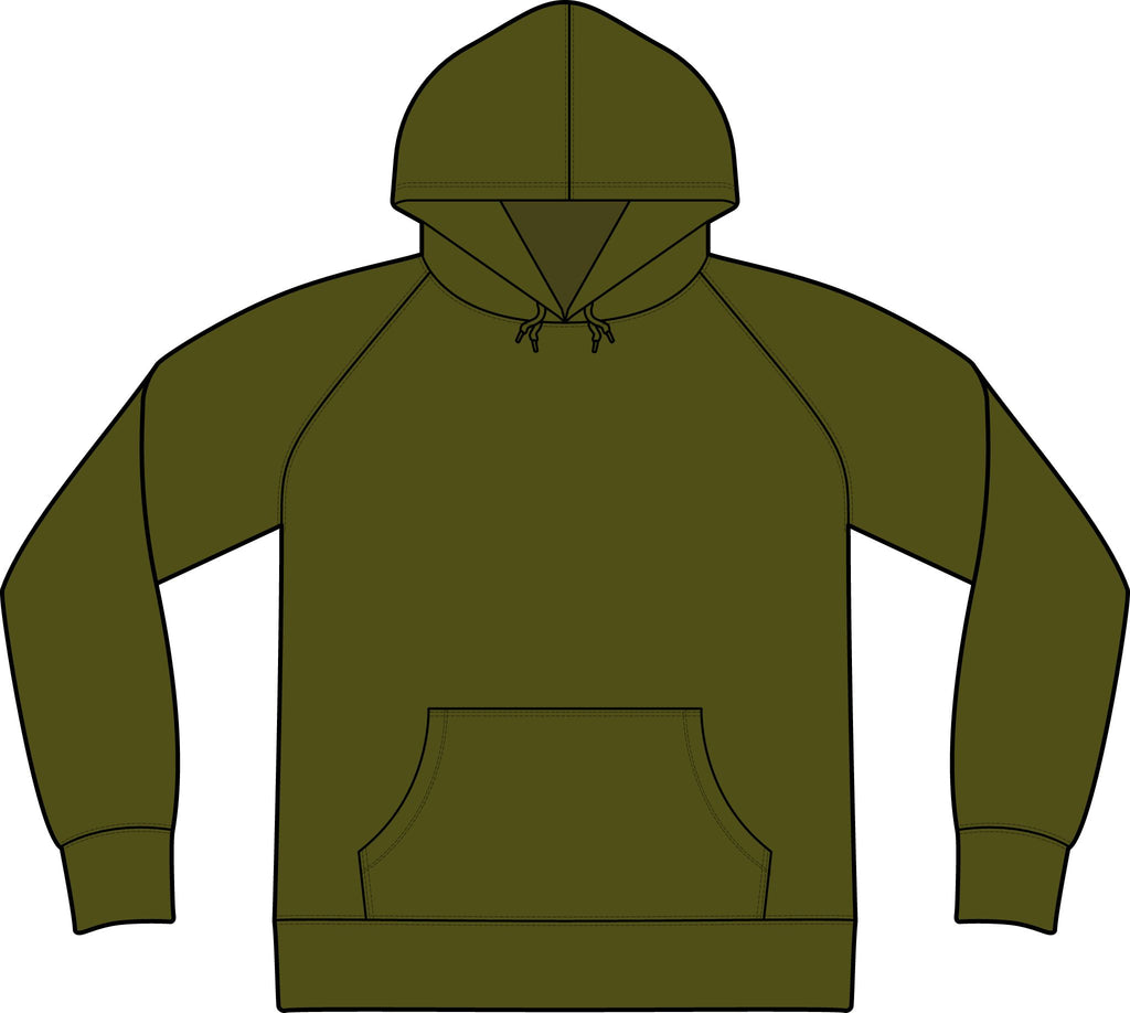 Unisex Icon Lightweight Loopback Terry Hooded Sweatshirt