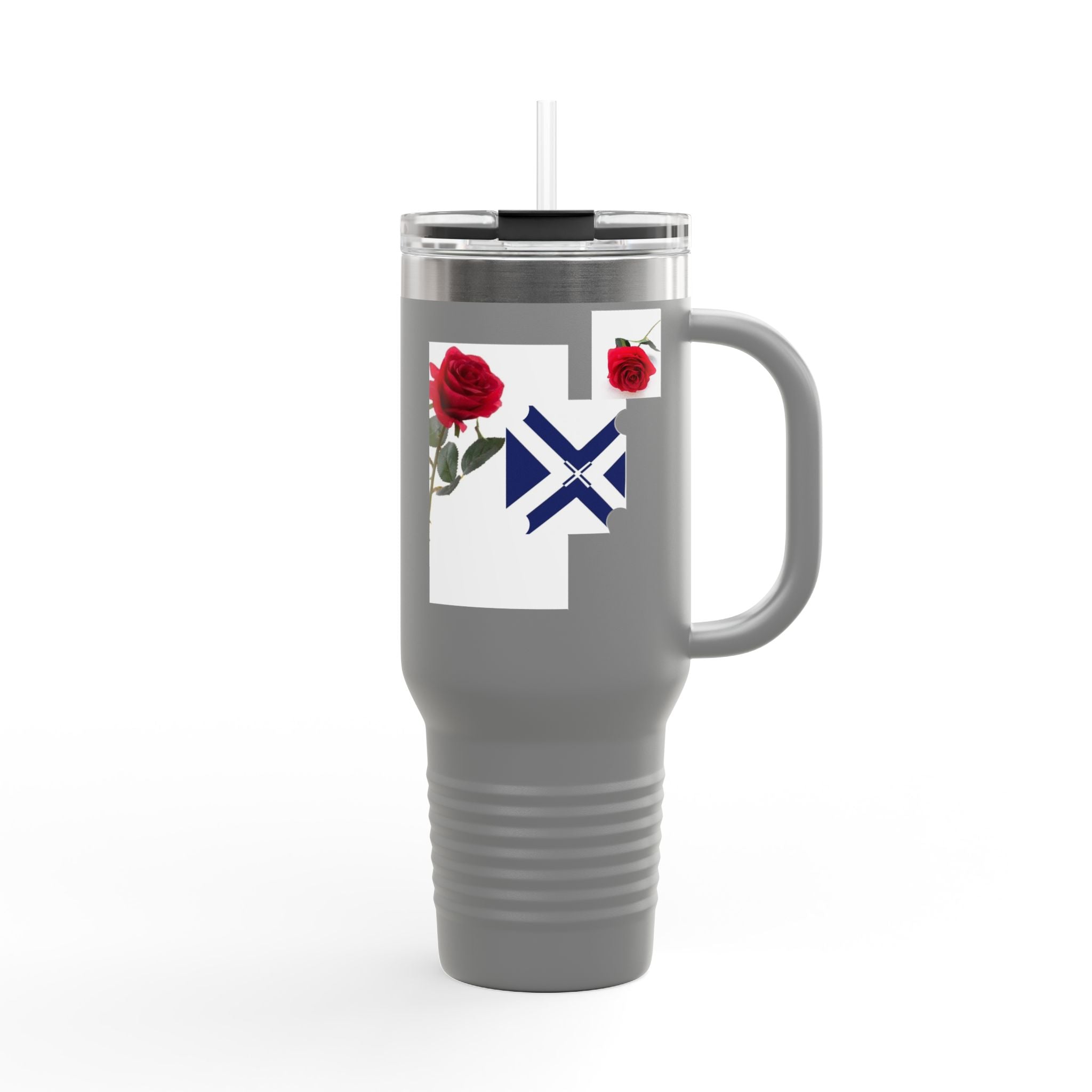 40oz Insulated Travel Mug — XT Rose Design
